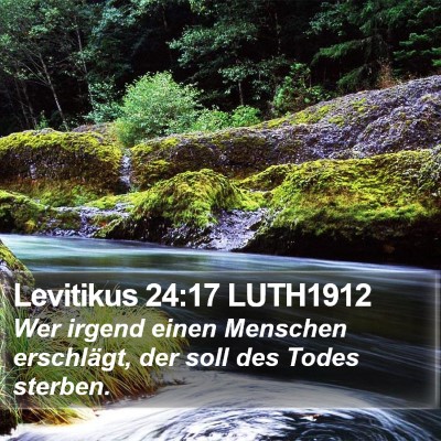 Levitikus 24:17 LUTH1912 Bible Verse Image