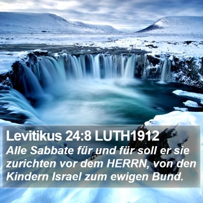 Levitikus 24:8 LUTH1912 Bible Verse Image