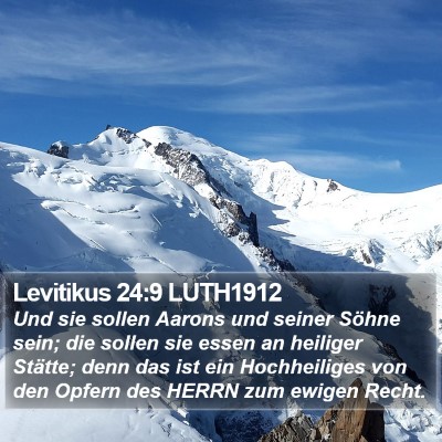 Levitikus 24:9 LUTH1912 Bible Verse Image
