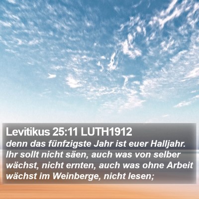 Levitikus 25:11 LUTH1912 Bible Verse Image