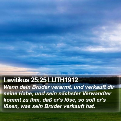Levitikus 25:25 LUTH1912 Bible Verse Image