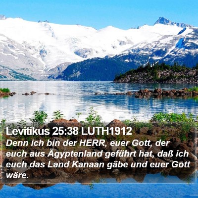 Levitikus 25:38 LUTH1912 Bible Verse Image