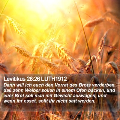 Levitikus 26:26 LUTH1912 Bible Verse Image