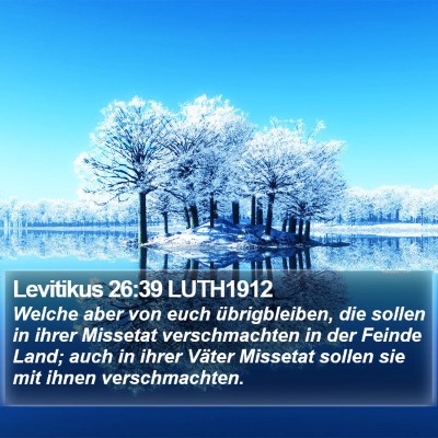 Levitikus 26:39 LUTH1912 Bible Verse Image