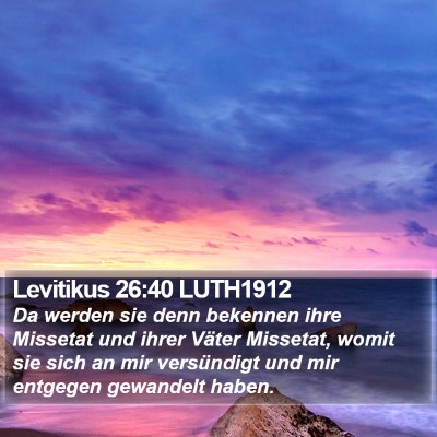 Levitikus 26:40 LUTH1912 Bible Verse Image
