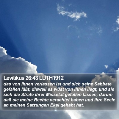 Levitikus 26:43 LUTH1912 Bible Verse Image