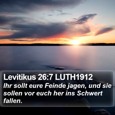 Levitikus 26:7 LUTH1912 Bible Verse Image