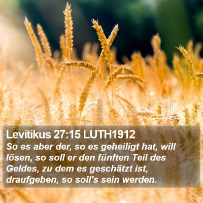 Levitikus 27:15 LUTH1912 Bible Verse Image