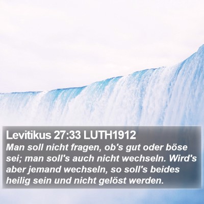 Levitikus 27:33 LUTH1912 Bible Verse Image