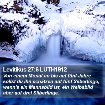 Levitikus 27:6 LUTH1912 Bible Verse Image