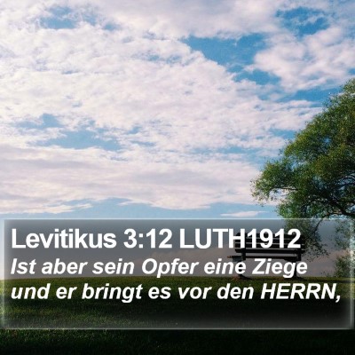 Levitikus 3:12 LUTH1912 Bible Verse Image