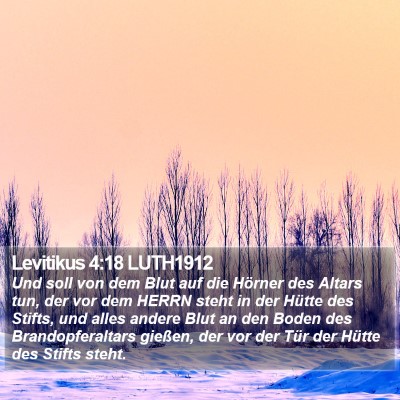 Levitikus 4:18 LUTH1912 Bible Verse Image