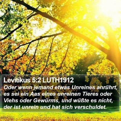 Levitikus 5:2 LUTH1912 Bible Verse Image