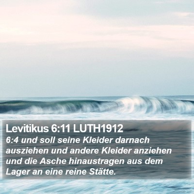 Levitikus 6:11 LUTH1912 Bible Verse Image