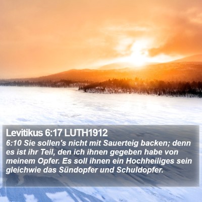 Levitikus 6:17 LUTH1912 Bible Verse Image