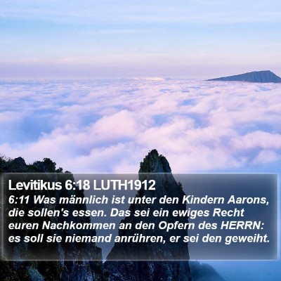 Levitikus 6:18 LUTH1912 Bible Verse Image