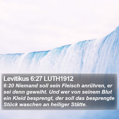 Levitikus 6:27 LUTH1912 Bible Verse Image