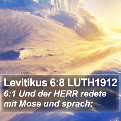 Levitikus 6:8 LUTH1912 Bible Verse Image