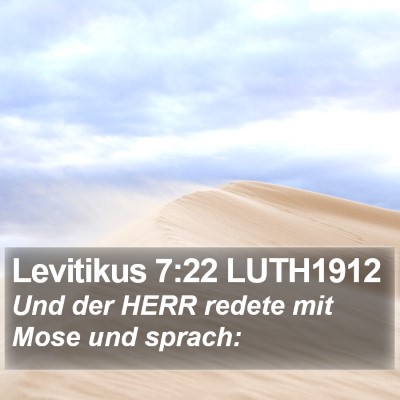 Levitikus 7:22 LUTH1912 Bible Verse Image