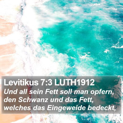 Levitikus 7:3 LUTH1912 Bible Verse Image