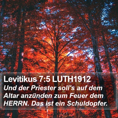 Levitikus 7:5 LUTH1912 Bible Verse Image