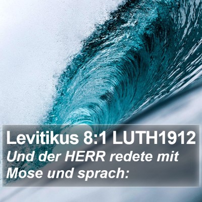 Levitikus 8:1 LUTH1912 Bible Verse Image