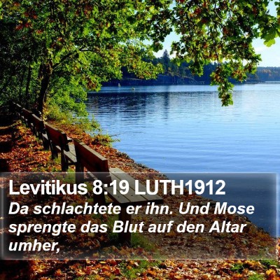 Levitikus 8:19 LUTH1912 Bible Verse Image