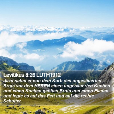 Levitikus 8:26 LUTH1912 Bible Verse Image