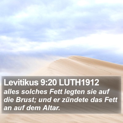 Levitikus 9:20 LUTH1912 Bible Verse Image