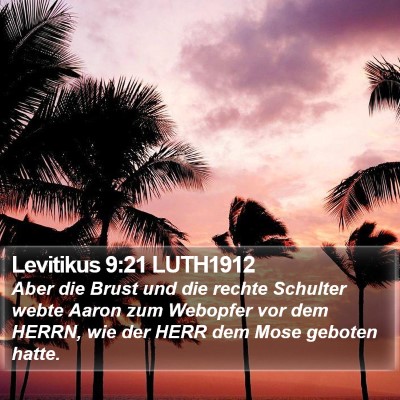 Levitikus 9:21 LUTH1912 Bible Verse Image