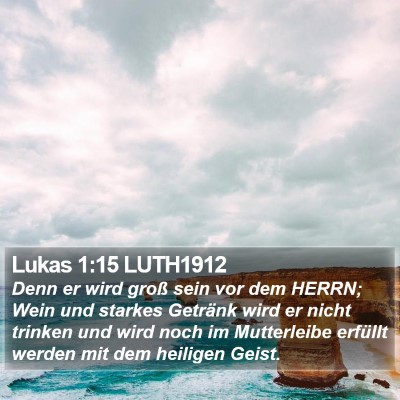 Lukas 1:15 LUTH1912 Bible Verse Image