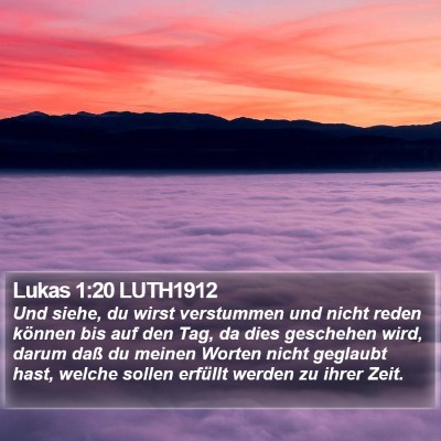 Lukas 1:20 LUTH1912 Bible Verse Image