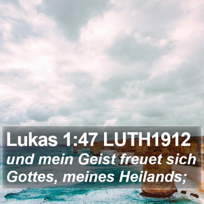 Lukas 1:47 LUTH1912 Bible Verse Image