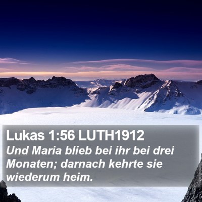 Lukas 1:56 LUTH1912 Bible Verse Image