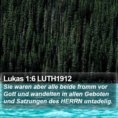 Lukas 1:6 LUTH1912 Bible Verse Image