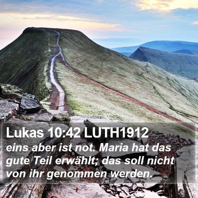 Lukas 10:42 LUTH1912 Bible Verse Image