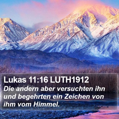 Lukas 11:16 LUTH1912 Bible Verse Image