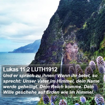 Lukas 11:2 LUTH1912 Bible Verse Image