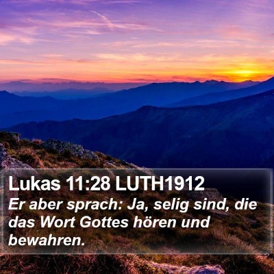 Lukas 11:28 LUTH1912 Bible Verse Image