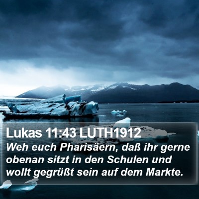 Lukas 11:43 LUTH1912 Bible Verse Image