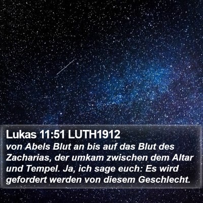 Lukas 11:51 LUTH1912 Bible Verse Image