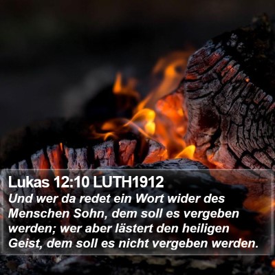 Lukas 12:10 LUTH1912 Bible Verse Image