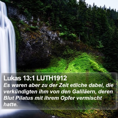Lukas 13:1 LUTH1912 Bible Verse Image