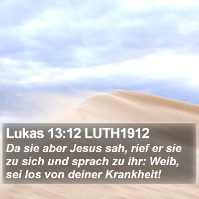 Lukas 13:12 LUTH1912 Bible Verse Image