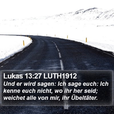 Lukas 13:27 LUTH1912 Bible Verse Image