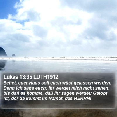 Lukas 13:35 LUTH1912 Bible Verse Image