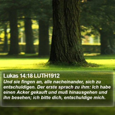 Lukas 14:18 LUTH1912 Bible Verse Image
