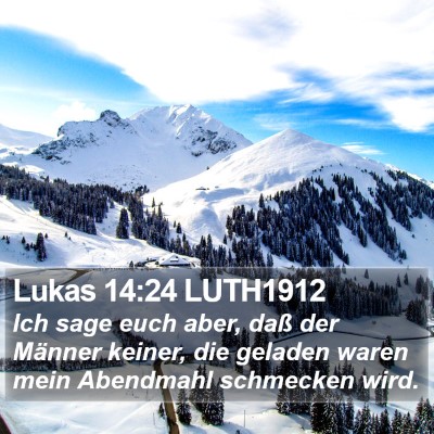 Lukas 14:24 LUTH1912 Bible Verse Image