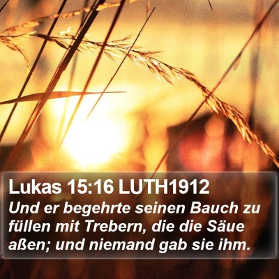 Lukas 15:16 LUTH1912 Bible Verse Image
