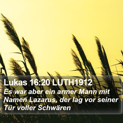 Lukas 16:20 LUTH1912 Bible Verse Image
